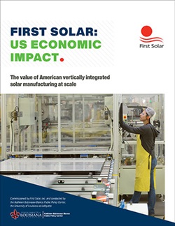 First Solar Economic Impact Study