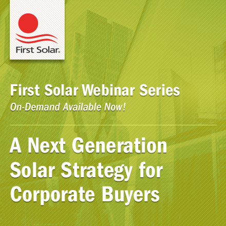 Corporate Renewables OnDemand Webinar|A Next Generation Solar Strategy for Corporate Buyers