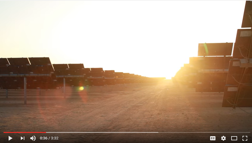 Shams Ma'an Solar Plant - Video